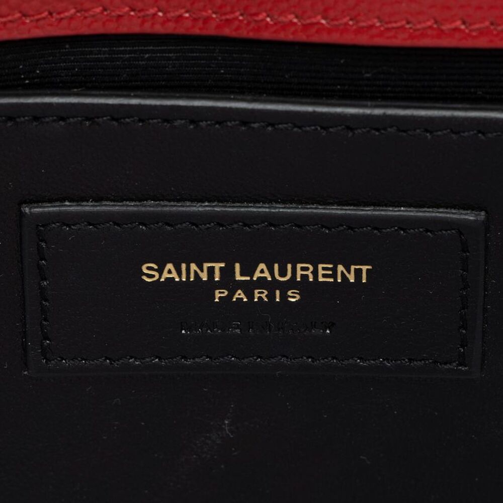 Saint Laurent Grain de Poudre Monogram Kate Small Shoulder Bag - Picture 8 of 13